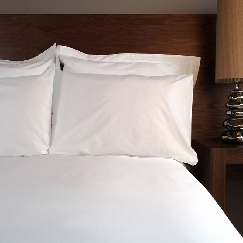 50 Bomull 50 Polyester Blend 200T Percale Plain Weave Sängkläder för hotell