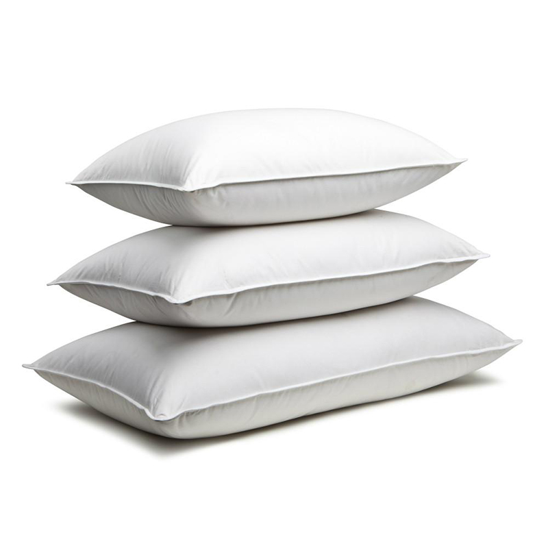 Bomull 233TC Shell Cover Hotel Siliconized Microfiber Pillow Core