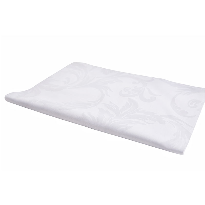 Cotton White T300 Satin Jacquard Bedding Textile Fabric
